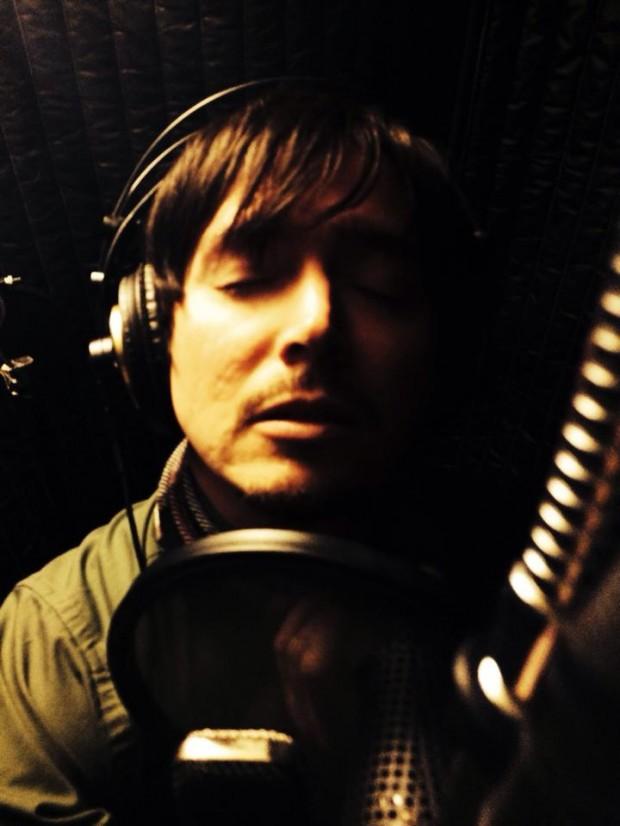 Pierce in the studio (photo via Facebook)