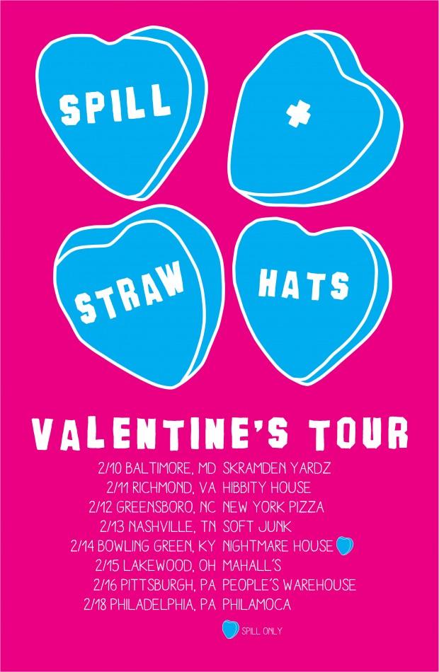 Tour flyer courtesy of Spill