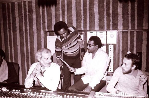 Engineer Joe Tarsia on the board at Sigma Sound | Photo courtesy of Bill Nicoletti