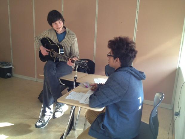 Ramsey Rodriguez and his mentor, Jonathan