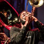 Soul Rebels ft. Talib Kweli | photo by Josh Pelta-Heller for WXPN