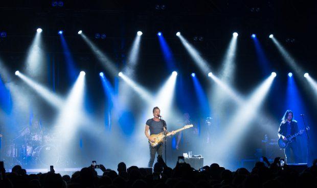 Sting | photo by Joe Del Tufo for WXPN | <a href="http://moonloopphoto.com/" target="_blank">moonloopphoto.com</a>