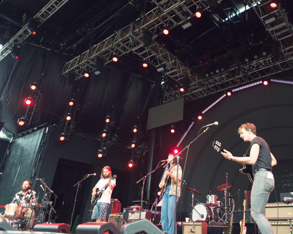 Big Thief performing