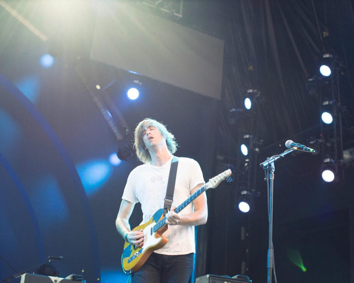 Hop Along performing