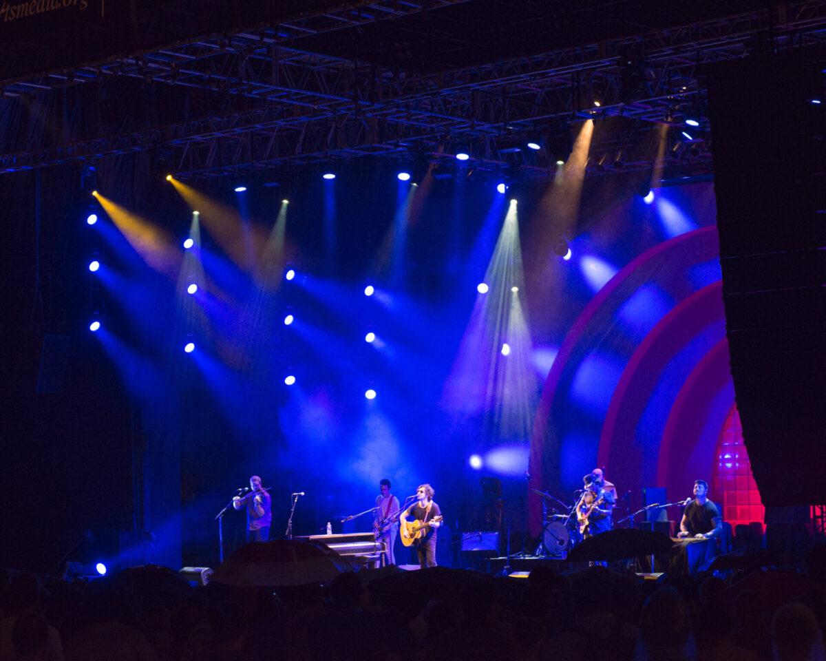 Conor Oberst performing