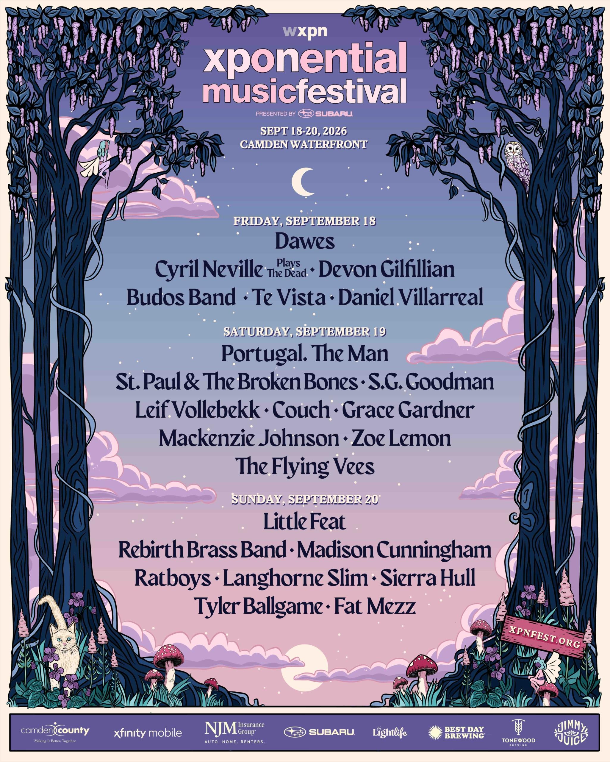 XPoNential Music Festival 2026 poster