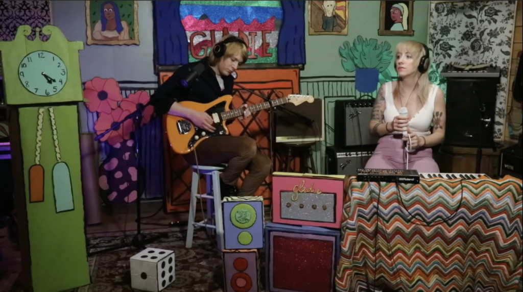 Gladie’s “Cosmic Joke” video is a glimpse into the band’s “unhinged dream world”