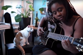 Talie reflects on home and community in the “Limyè” video