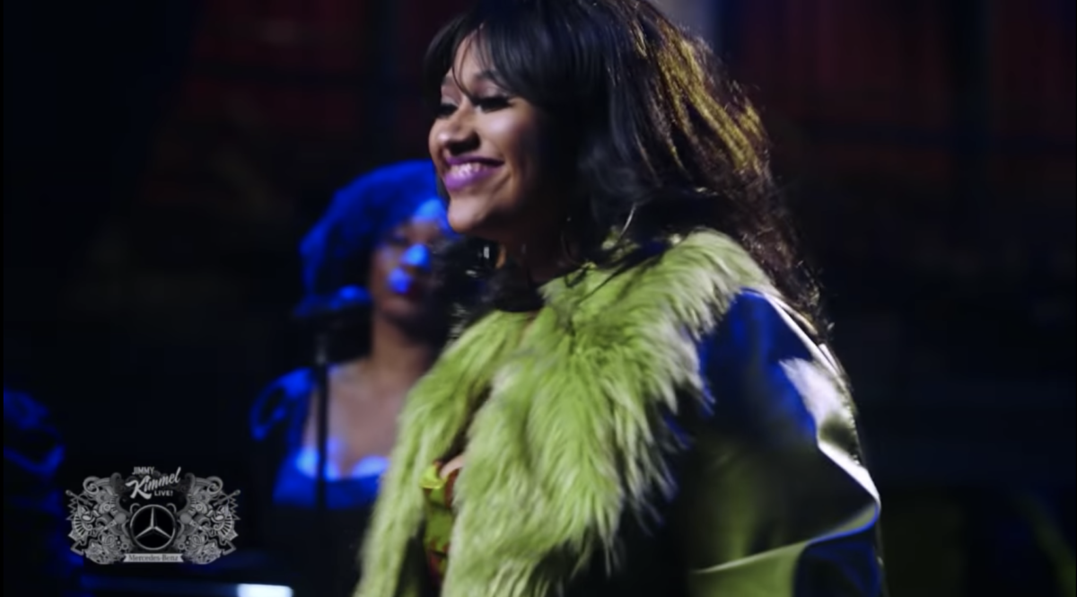Watch Jazmine Sullivan play “Pick Up Your Feelings” on <em>Kimmel</em>