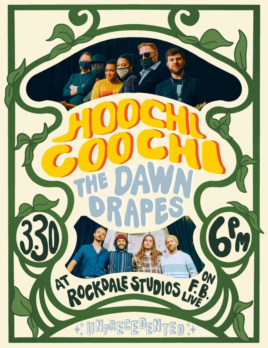 Philly’s The Dawn Drapes and Wilmington’s Hoochi Coochi will team up for Episode 5 of Unprecedented Sessions