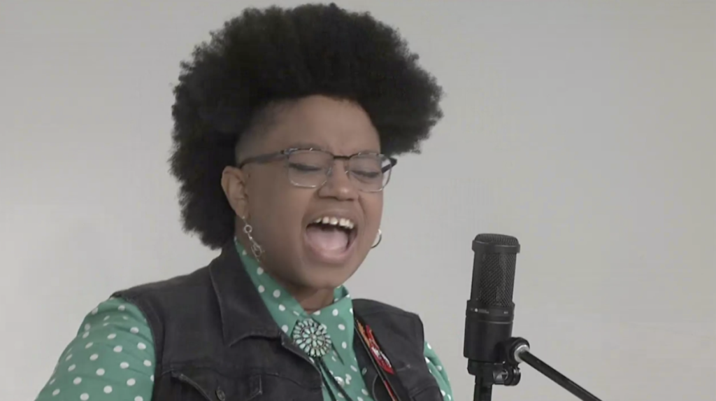 Amythyst Kiah flips pain into power in a virtual Free at Noon performance