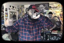 Watch Reef the Lost Cauze play ‘IZ Alive’ — LIVE!
