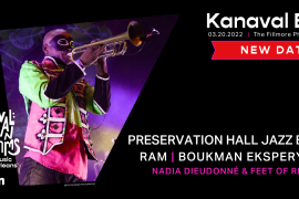 Kanaval Ball featuring Preservation Hall Jazz Band, Ram, Boukman Eksperyans and more is postponed to March 20