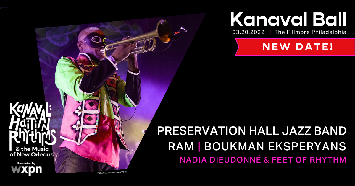 Kanaval Ball featuring Preservation Hall Jazz Band, Ram, Boukman Eksperyans and more is postponed to March 20