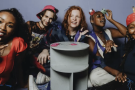 Rubber and friends will take you on a shopping spree in their “Queen Cash” video