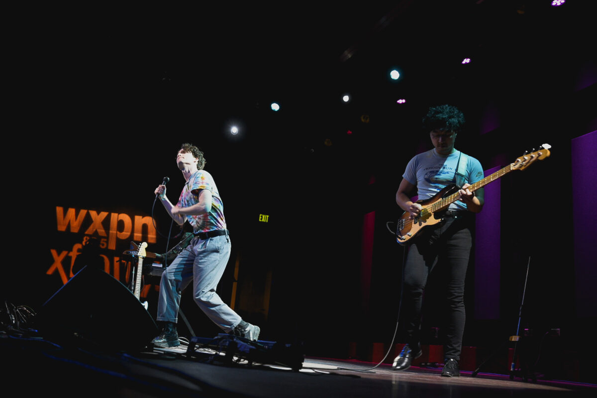 Nation of Language throws a new wave dance party at World Cafe Live