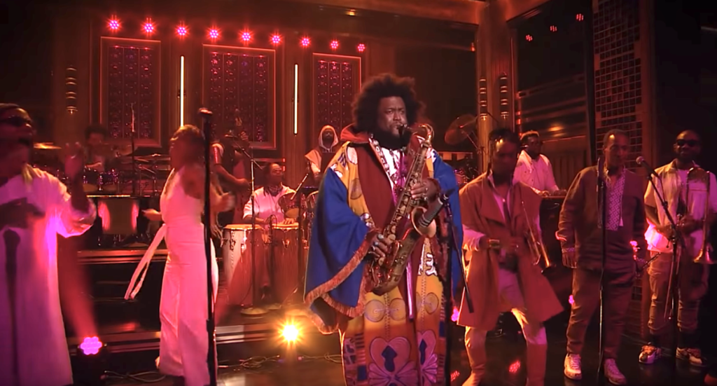 Watch Kamasi Washington and his expansive band bring “The Garden Path” to ‘The Tonight Show’