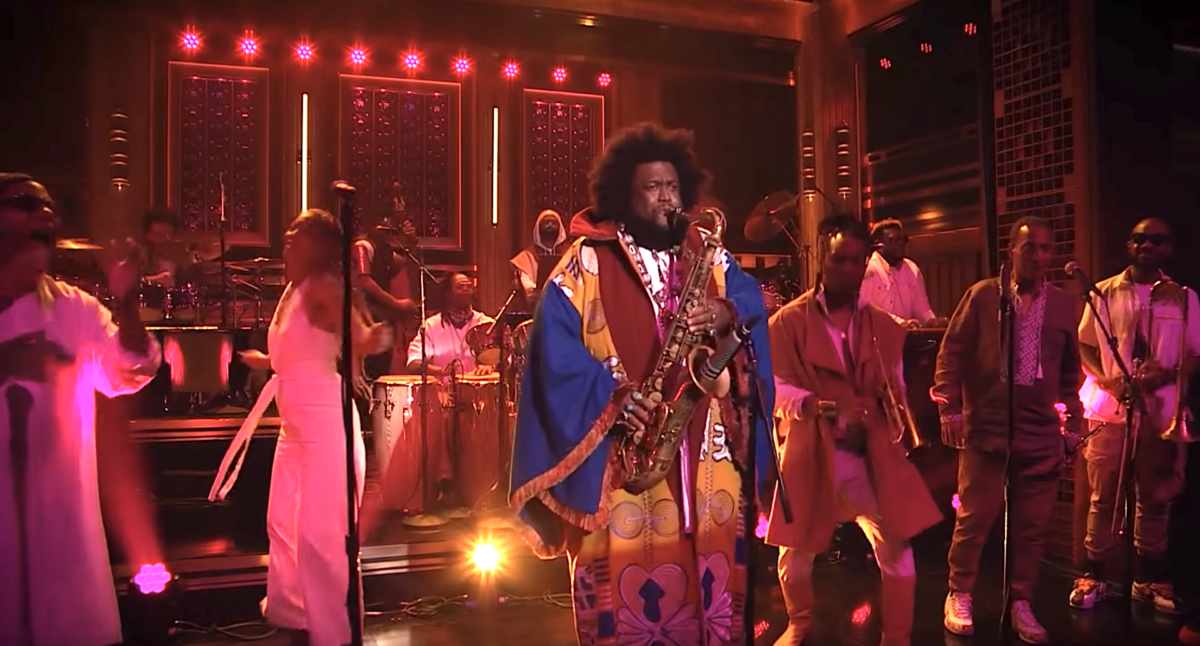 Watch Kamasi Washington and his expansive band bring “The Garden Path” to ‘The Tonight Show’