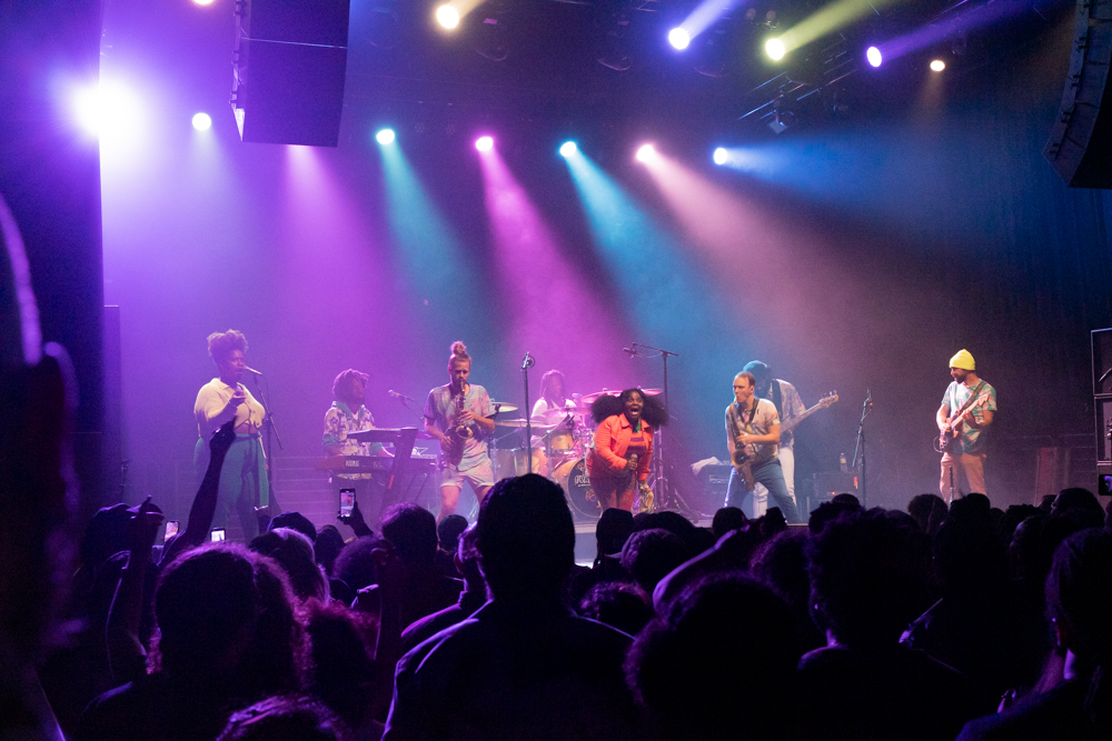 Scenes from Tank and the Bangas and Cory Henry’s work night party at Union Transfer