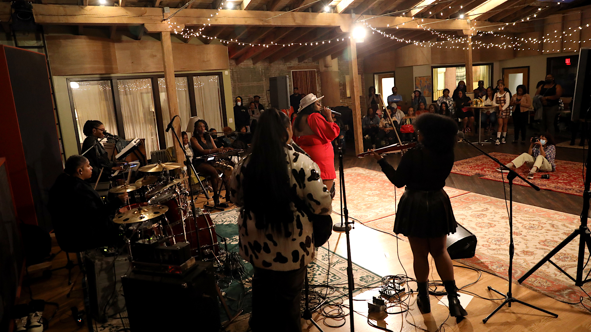 Musical portraits were created at The Black Canvas Experience’s Rittenhouse Soundworks showcase