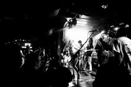 Amyl and the Sniffers was delightfully rowdy at a packed Underground Arts