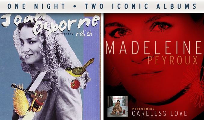 Ticket Giveaway:  Joan Osborne & Madeleine Peyroux