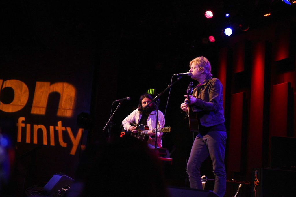 Spoon’s Britt Daniel and Alex Fischel rise to the occasion of going (mostly) unplugged at #NONCOMM