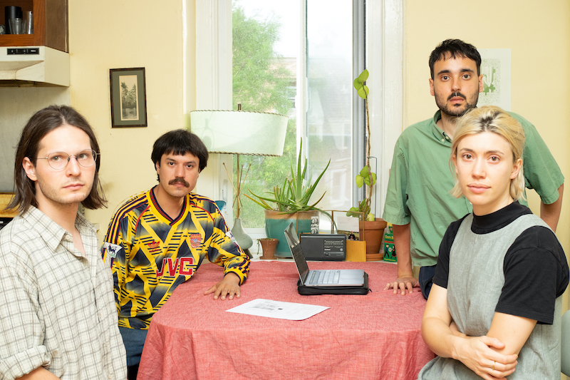 Palm returns with the unhinged “Feathers” and news of a new album on Saddle Creek
