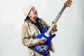 It’s clear Carlos Santana’s motivation is just to make music that will inspire you