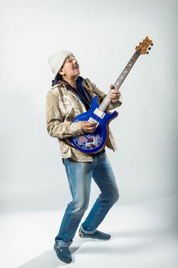 It’s clear Carlos Santana’s motivation is just to make music that will inspire you