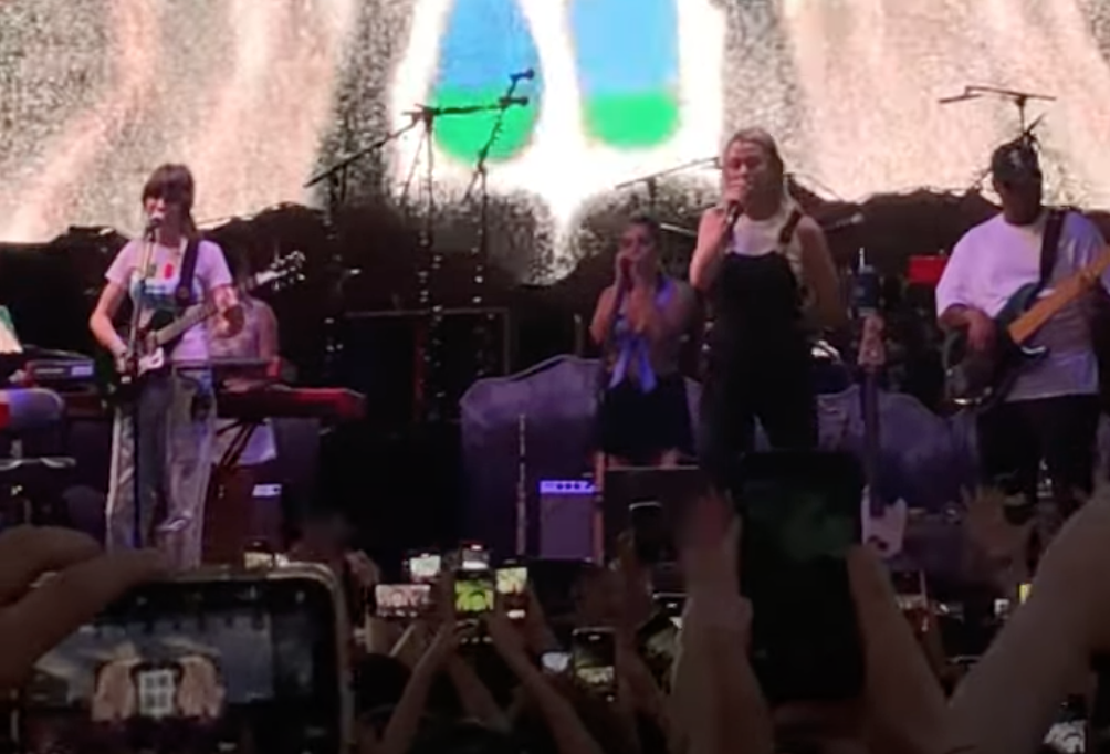 Phoebe Bridgers and Clairo surprise fans, collab on “Bags” in Milan, Italy