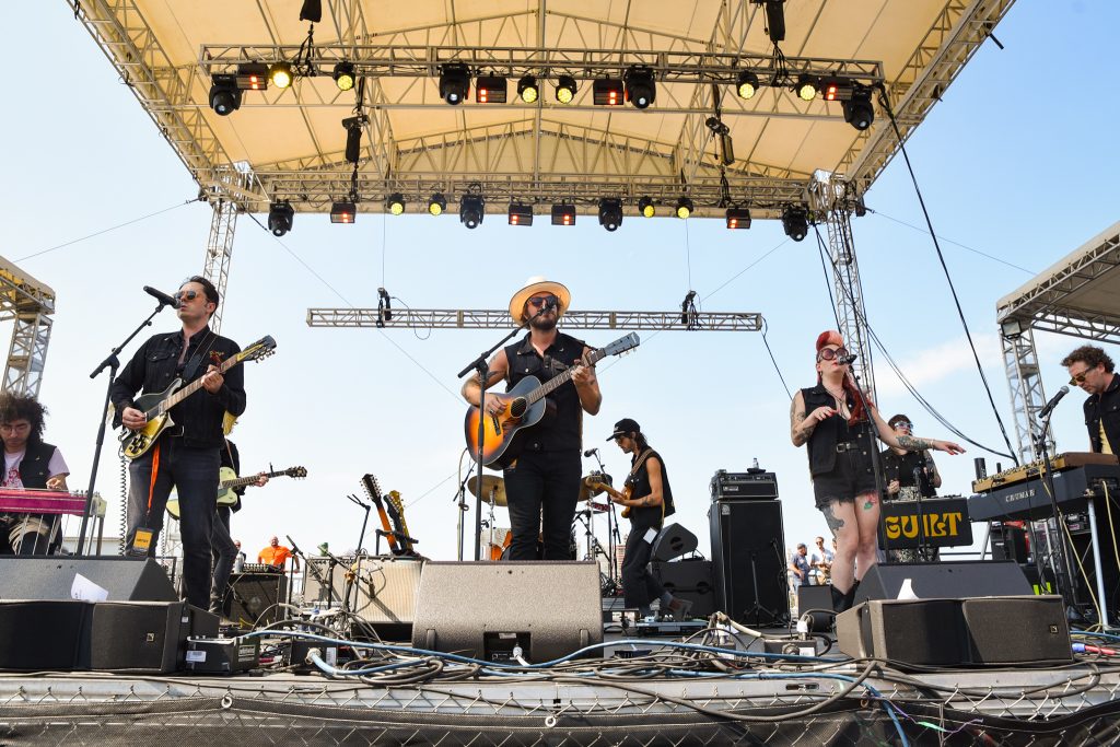 Cosmic Guilt’s countrydelic tones sounded majestic on the XPNFest River Stage
