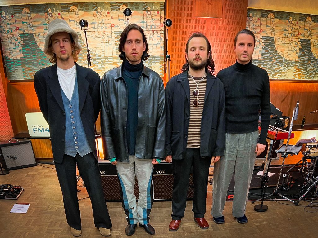 Bilderbuch brings larger-than-life, completely captivating energy to FM4’s studios