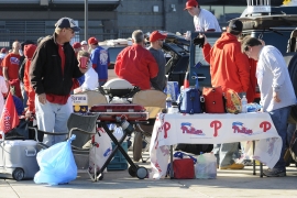 Tailgate Time! Listen to a WXPN-curated playlist to get you excited for Game One of the World Series