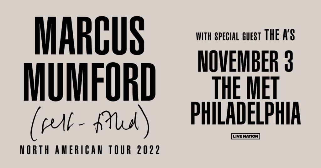 Ticket Giveaway: Marcus Mumford