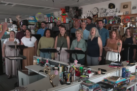 Philadelphia choir The Crossing performed expansive new piece at NPR Music’s Tiny Desk