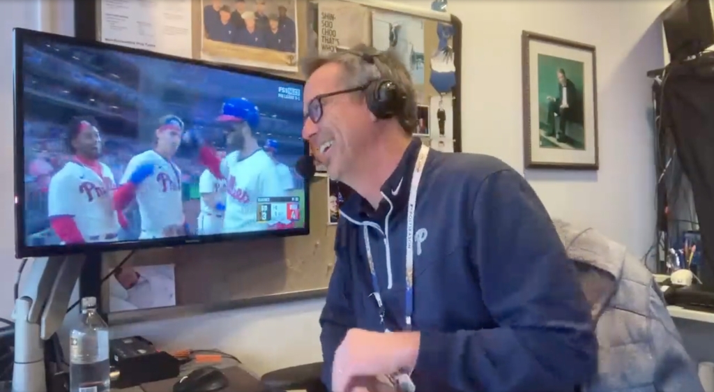 Bedlam at the Bank: Phillies’ Scott Franzke talks clutch moments on WXPN