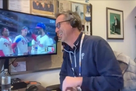 Bedlam at the Bank: Phillies’ Scott Franzke talks clutch moments on WXPN
