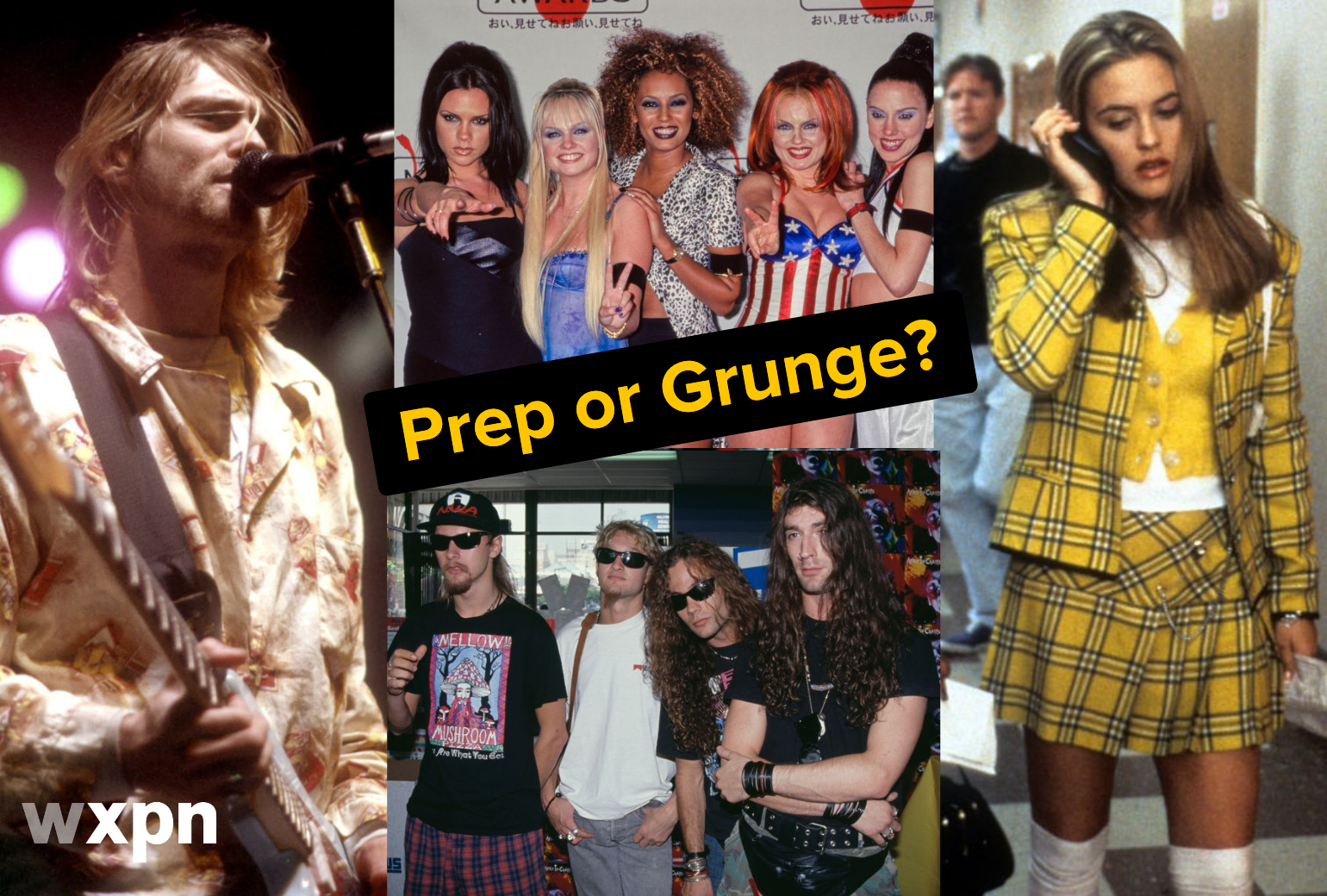 Are You More Grunge or Prep? Create Your Ideal 90s Experience To Find Out