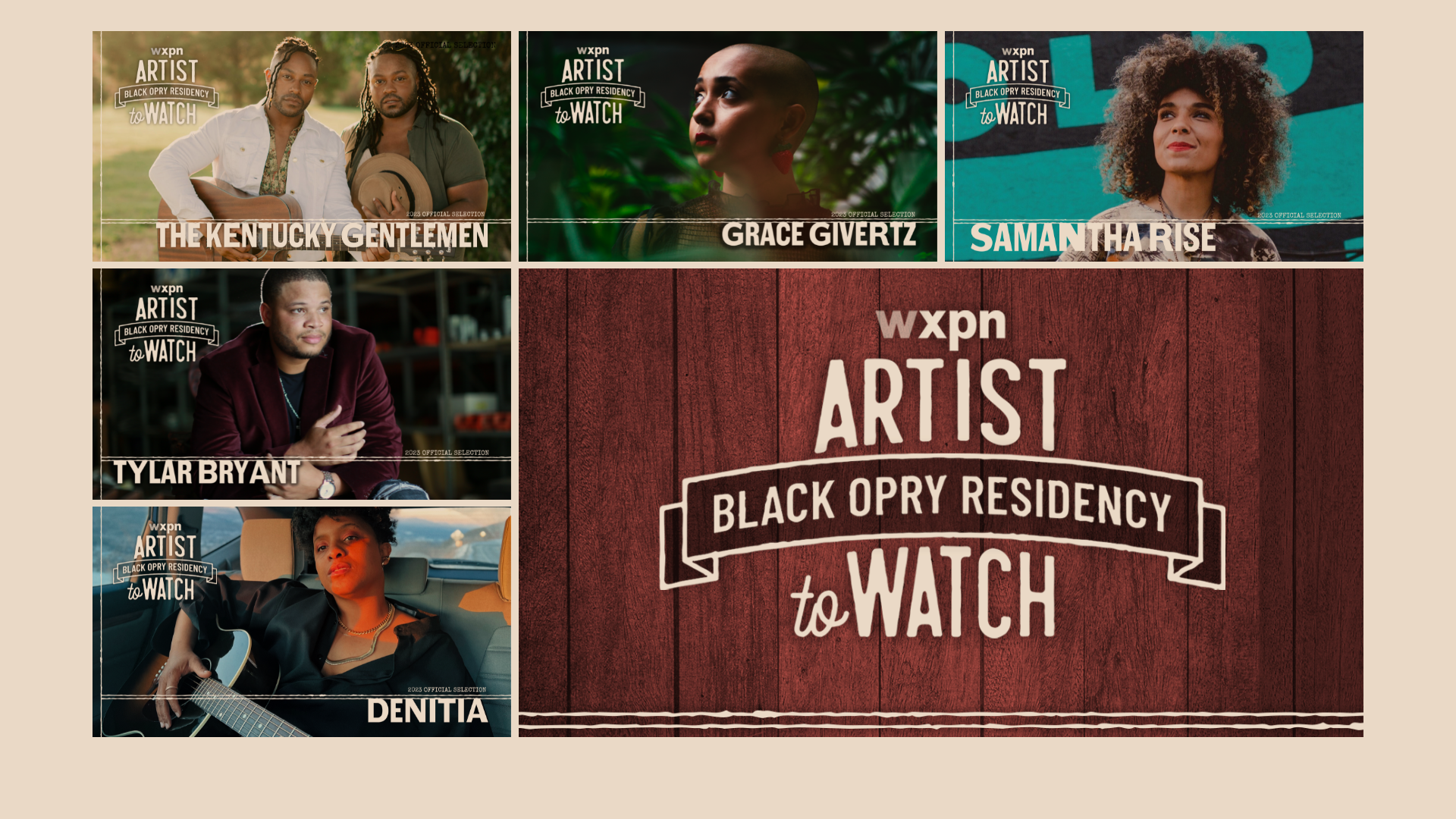 Five Black Americana artists from around the country announced for WXPN’s Black Opry Residency