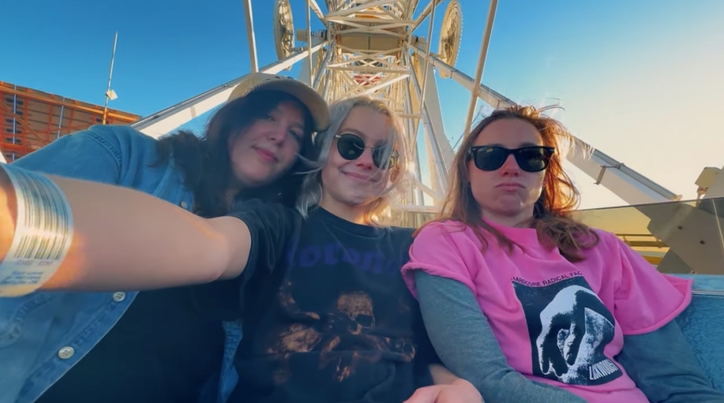 Boygenius takes the best road trip ever in the “Not Strong Enough” video