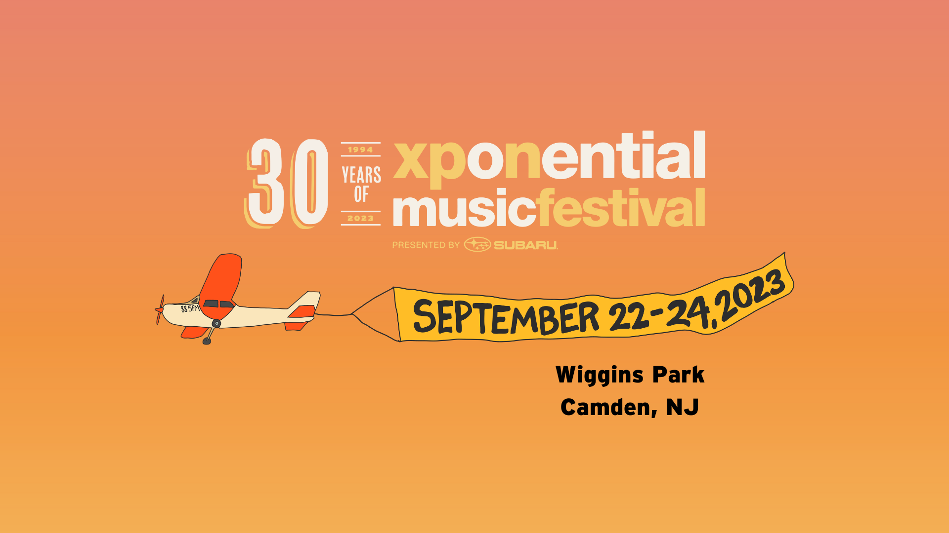 WXPN Announces Artists Performing at its 2023 XPoNential Music Festival Presented by Subaru