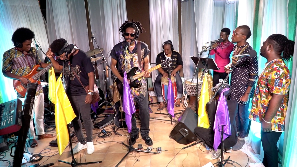 Watch: A special studio session from Haiti featuring Paul Beaubrun & Friends for Haitian Flag Day