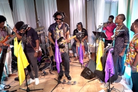 Watch: A special studio session from Haiti featuring Paul Beaubrun & Friends for Haitian Flag Day