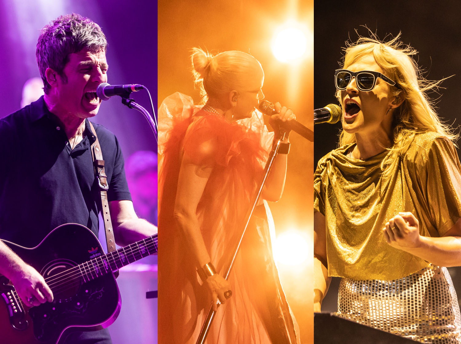 Noel Gallagher, Garbage, and Metric’s Mann Center show was a mixed bill in more ways than one