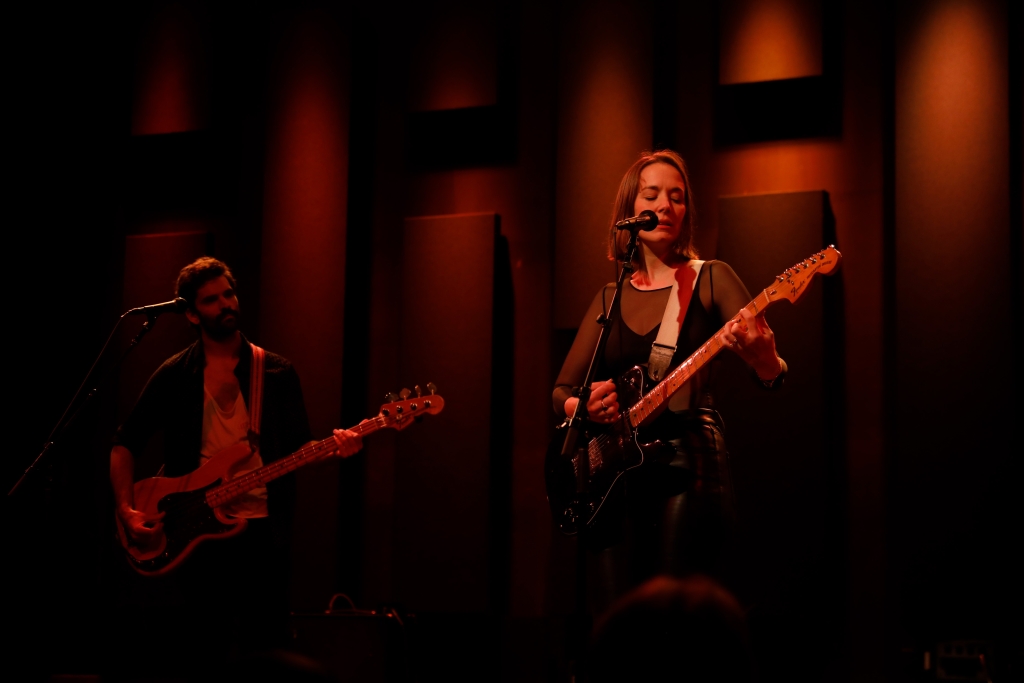 “Having too much fun” at Margaret Glaspy’s Free At Noon show