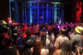 Turntable titans DJ Cash Money and DJ Aktive throw a birthday party for hip-hop at The Mann