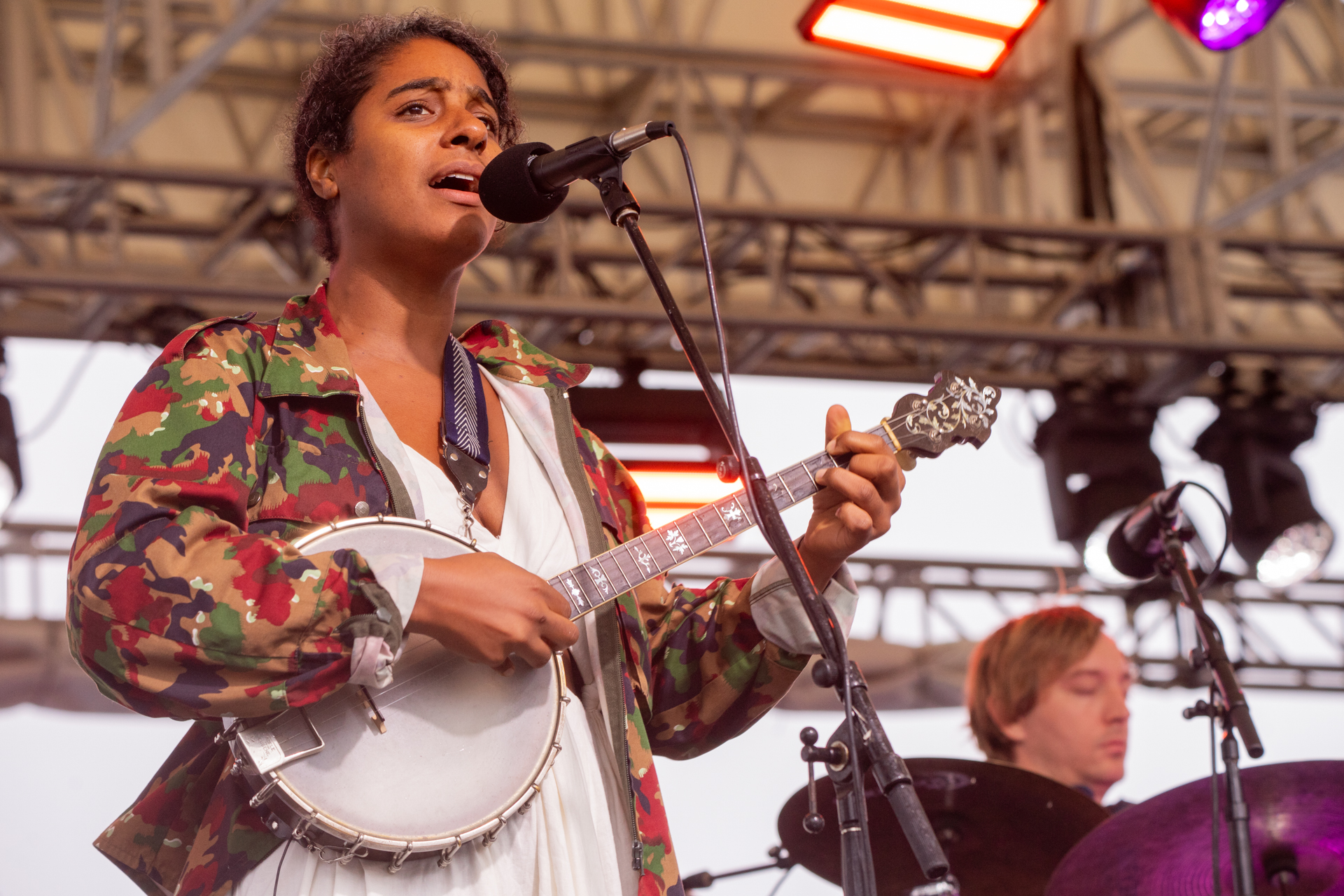 Leyla McCalla embraces the rain to open XPNFest day three