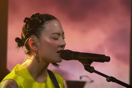 Watch Japanese Breakfast perform “Kokomo, IN” on The Late Show with Stephen Colbert