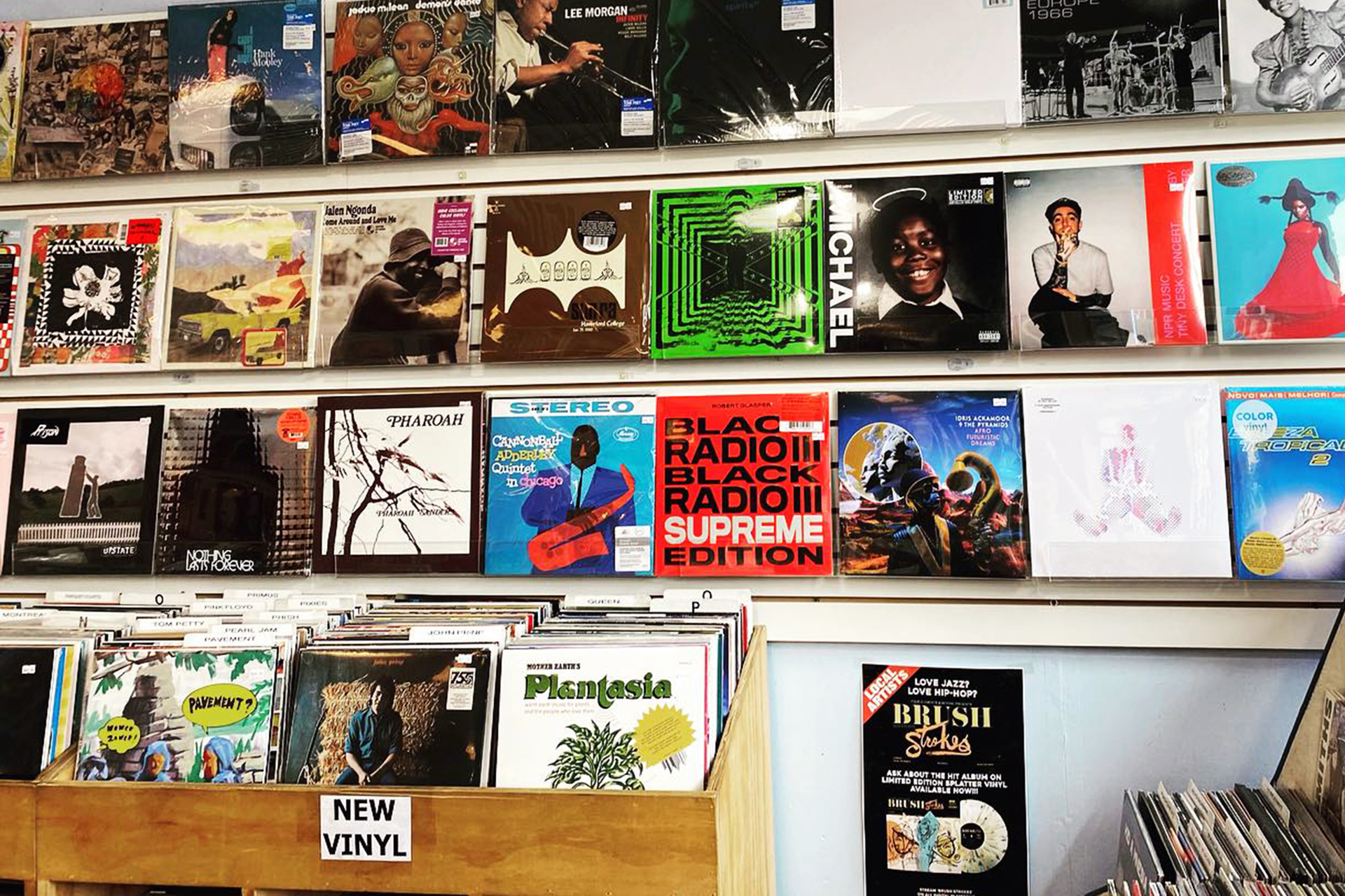 Main Street Music racks